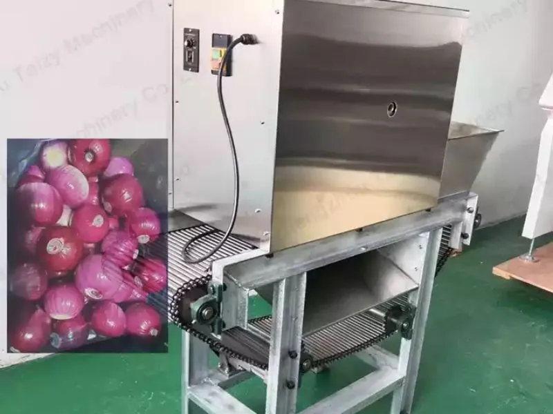 Máy bóc vỏ hành tự động có đáng mua không?