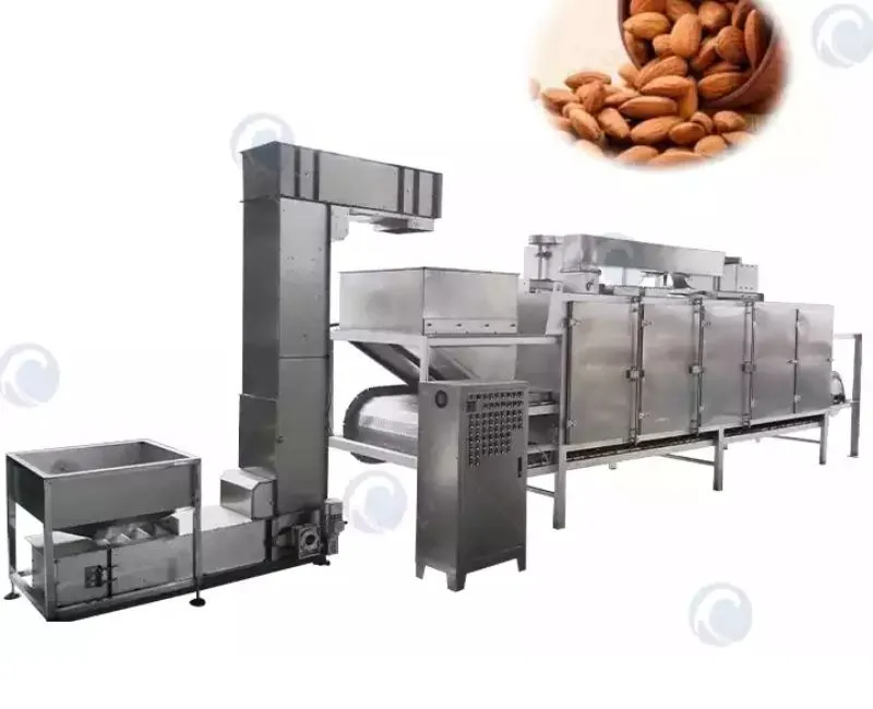 Máy rang hạt liên tục | Máy rang đậu phộng thương mại